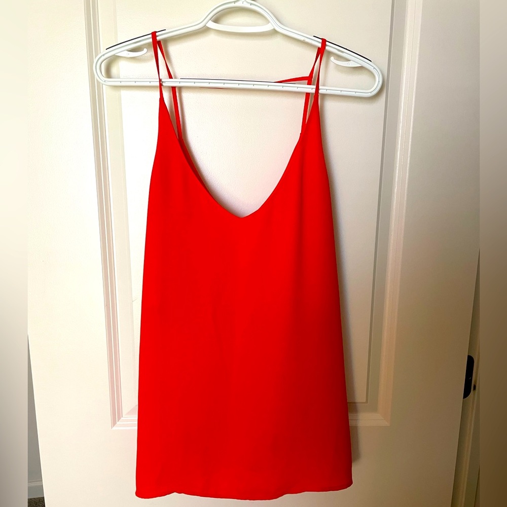 Vibrant H&M layering spaghetti strap blouse